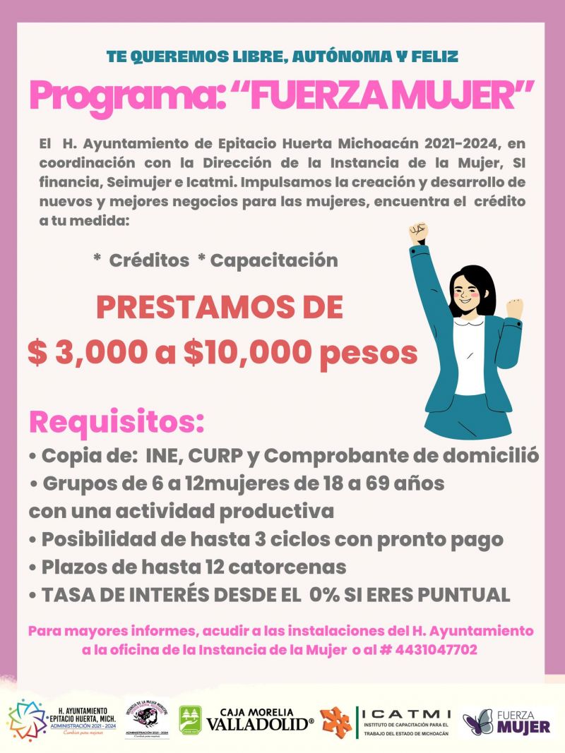 Programa: “FUERZA MUJER”