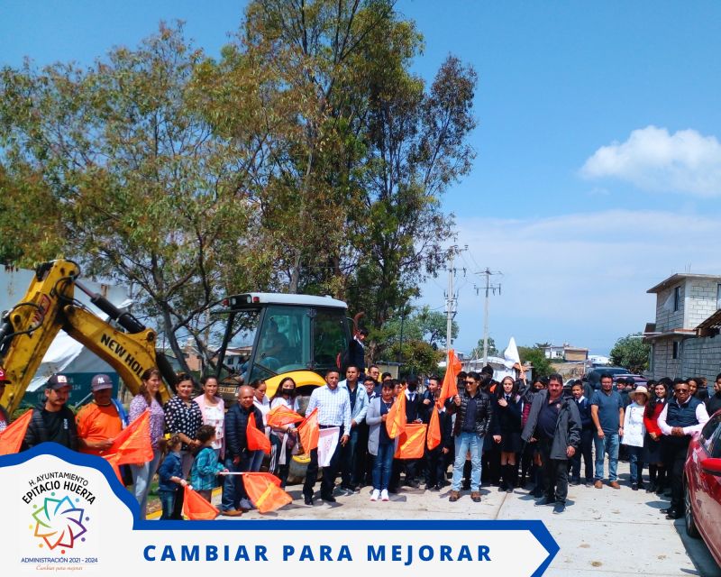 Banderazo de Arranque de Trabajos de Obra