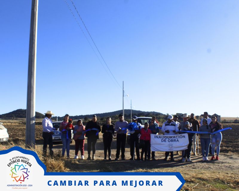 Inauguración de Ampliación de Electrificación