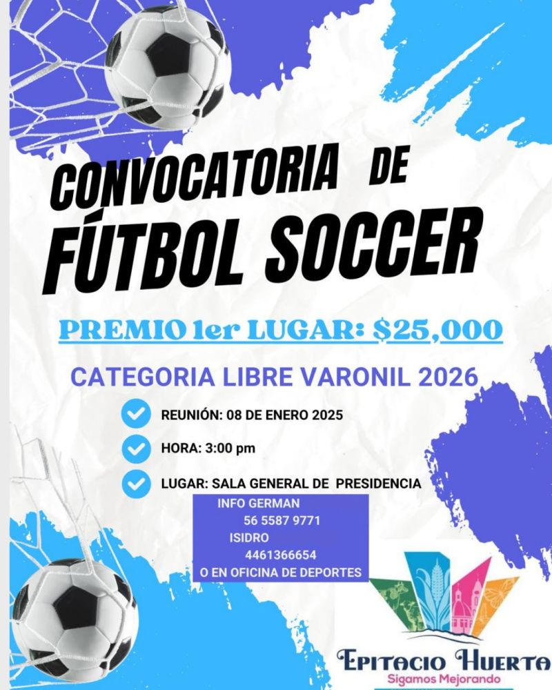Torneo de Futbol Soccer Varonil